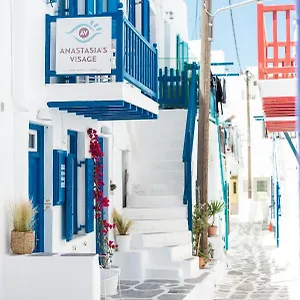 Appartamento Anastasia's Visage Stylish Centre Mykonos, Mykonos Town